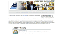 Desktop Screenshot of marketplaceministries.com